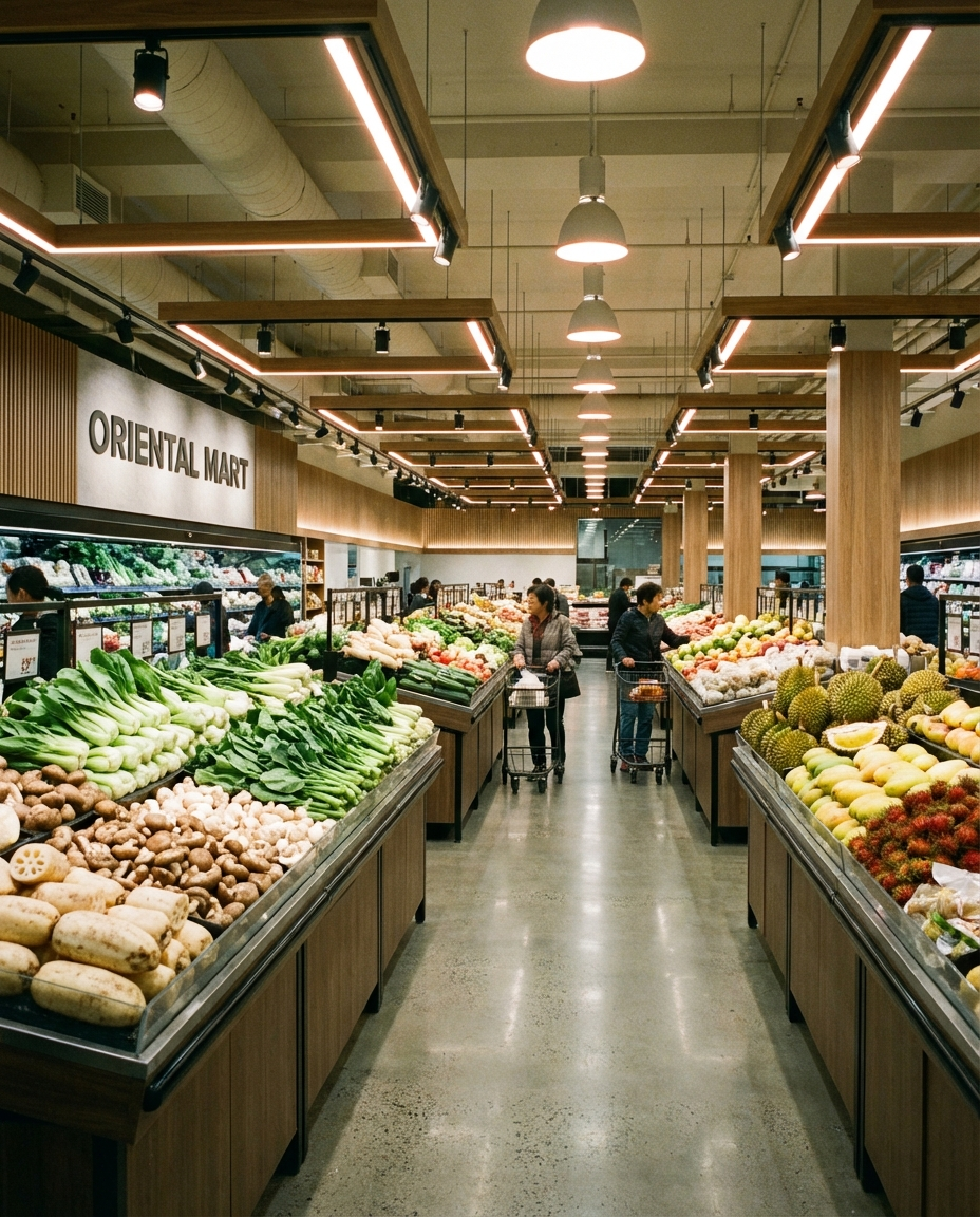 MEGA-M亚洲超市内景