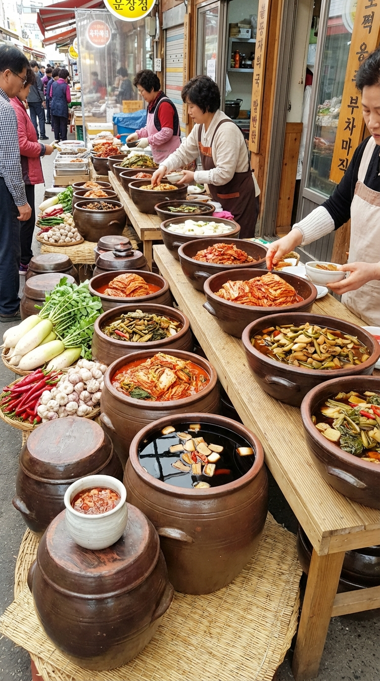 韩国泡菜发酵食品